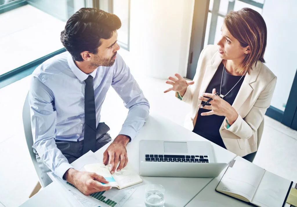 Contadoor auditors reviewing a company's financial information